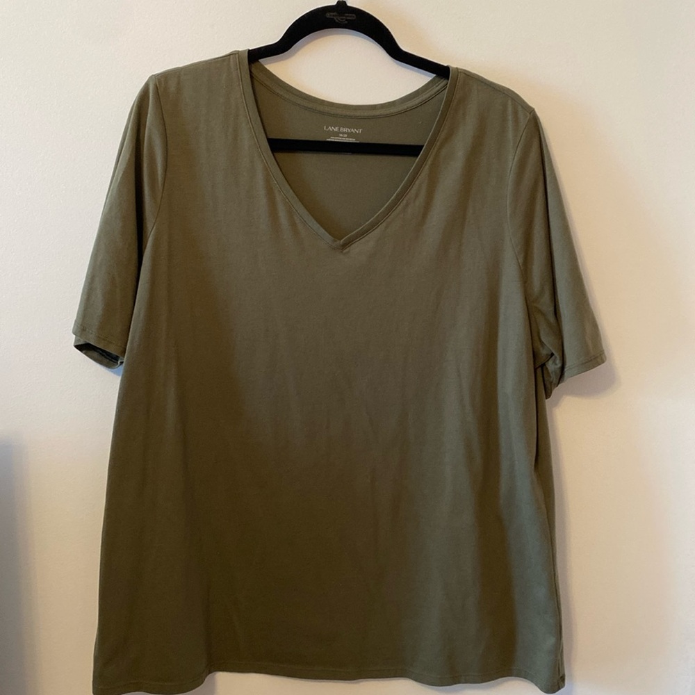 Lane Bryant V-Neck T-shirt